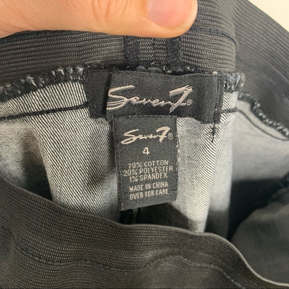 Seven7 Sculpting High Rise Waistband Stretch Jeans - Picture 7 of 12